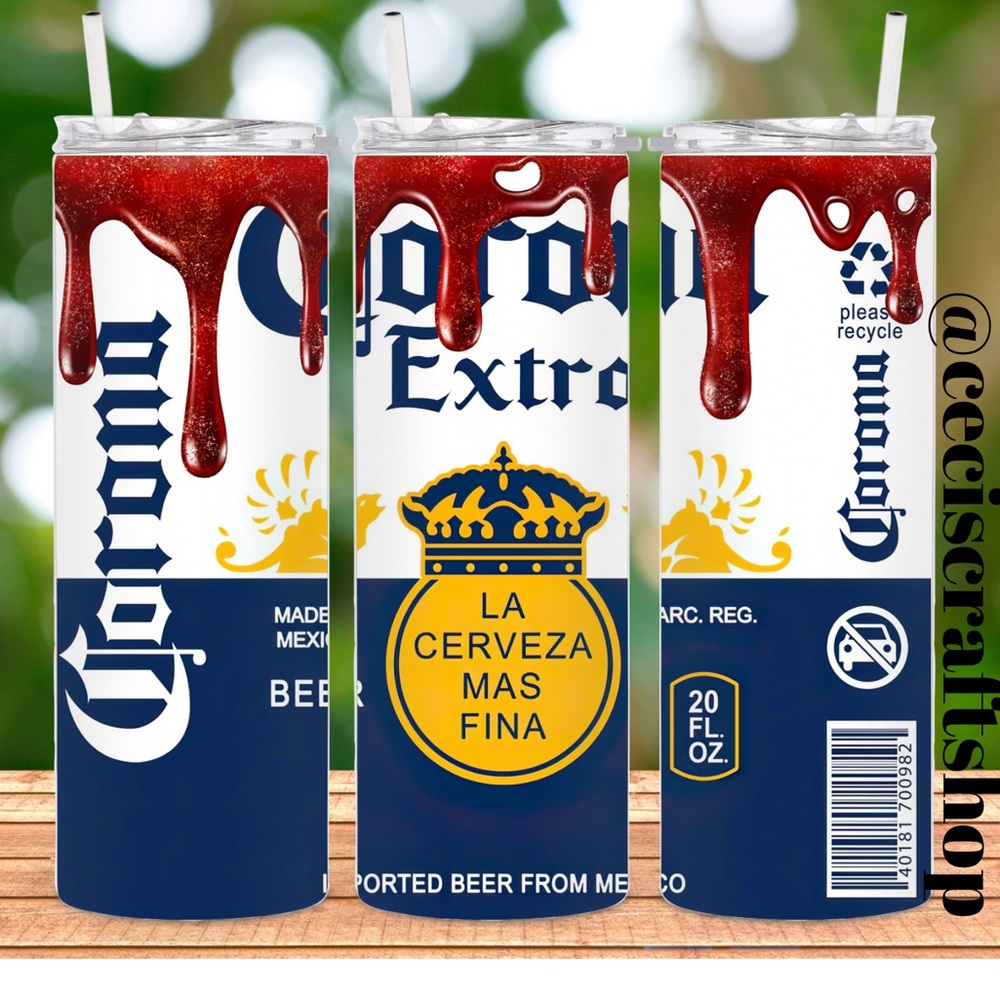 Corona with chamoy 20oz Tumbler